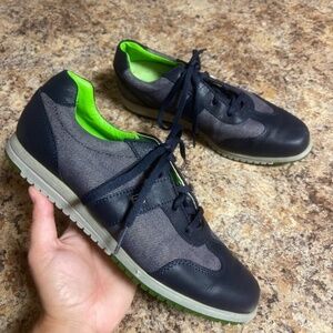 Footjoy Casual Collection Blue Spikeless Golf Shoes Women Size 7.5